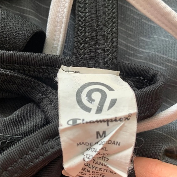 Champion tank top with attached bra sz m - Picture 4 of 4